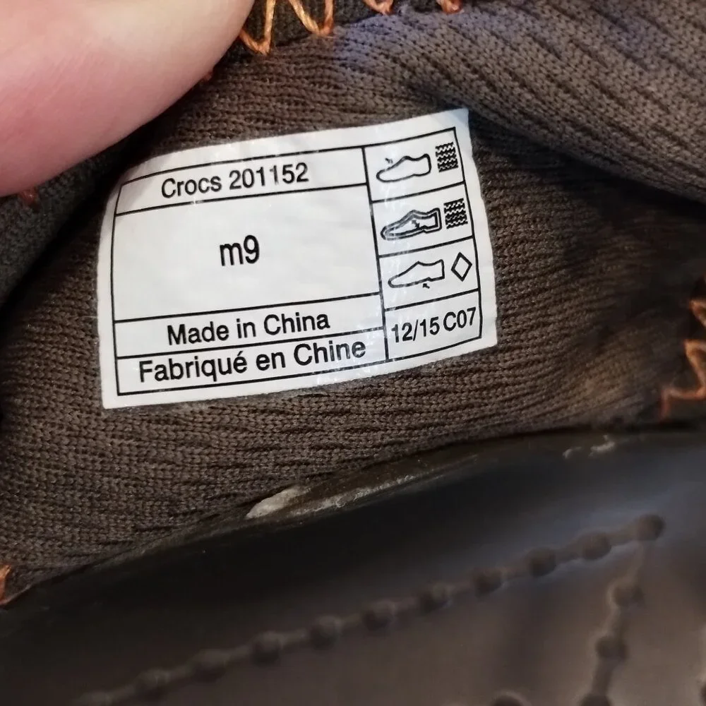 CROCS Swiftwater Realtree Max 5 Camo Sandals Size 9